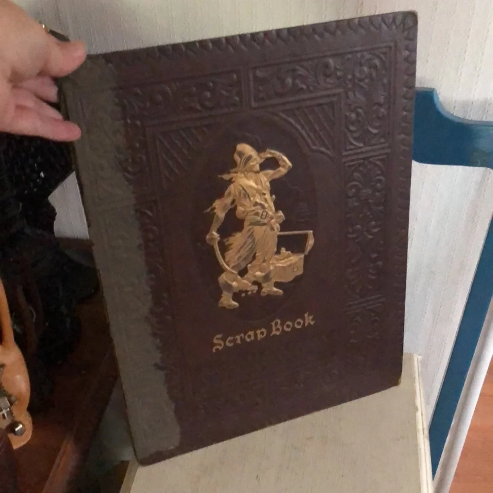 Vintage Pirate Theme Scrap Book Cover